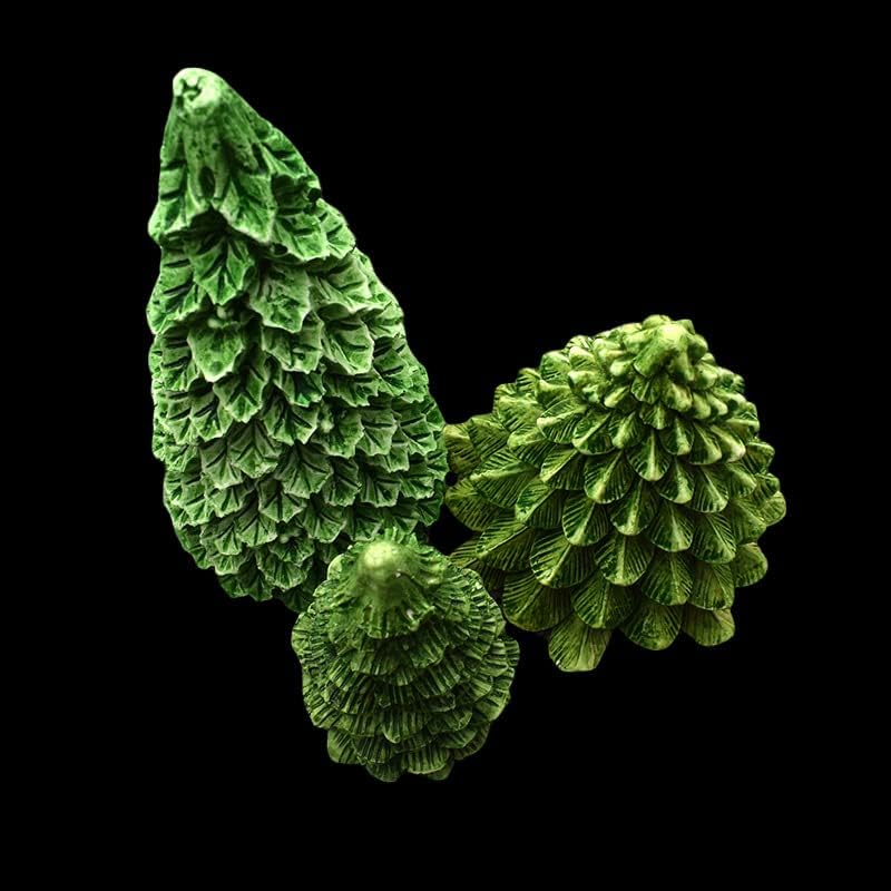 ケーキ型ベーキング個クリスマス ツリー シリコン型フォンダン ケーキ デコレーション DIY キャンドル型