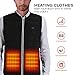 ZLTFashion Heated Vest USB Charging Electric Heated Jacket Winter Body Warmer Vest Men (Battery Not Included)