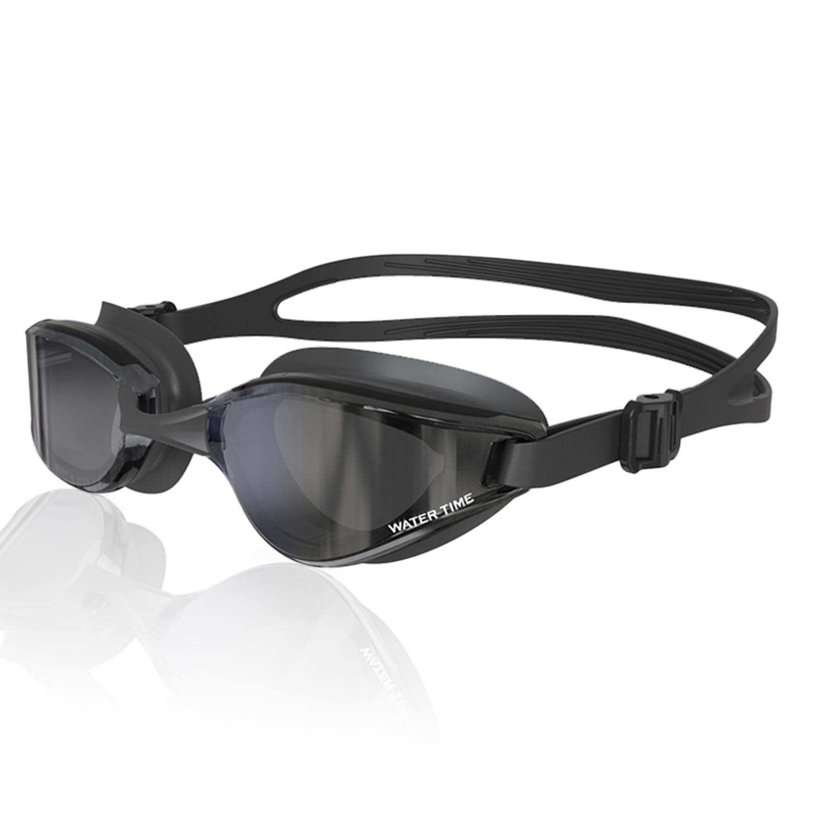 Swipe Schwimmbrille für Damen und Herren, 100 % Anti-Beschlag, Anti-UV, kein Auslaufen, klare Sicht, maximaler Komfort, Doppelriemen