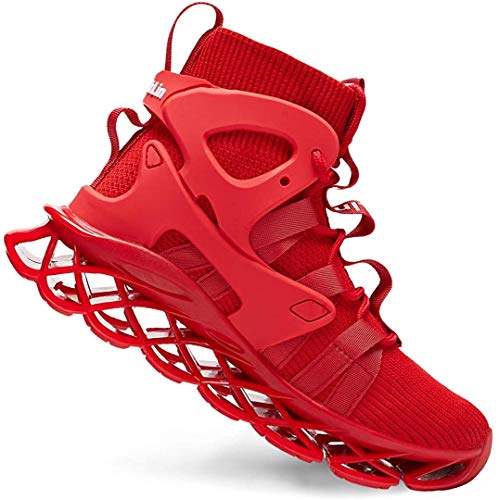 Image of Hello MrLin Men's Running Shoes Non Slip Athletic Tennis Walking Blade Type Sneakers Hip Hop