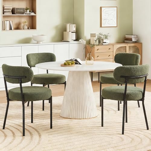 DUMOS Dining Chairs Set of 4, Mid Century Modern Chair...