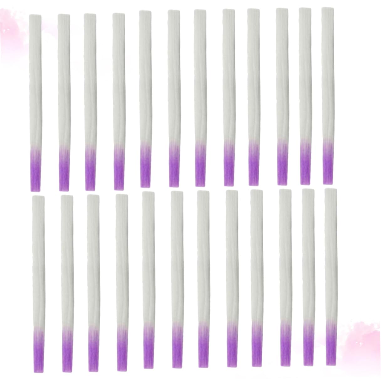 LIFKOME 100pcs Fiberglass Nail Tips for Nail Extension Shape Easy Application Art Fiber for Home Salon Manicures Boxed Fiberglass Fibers