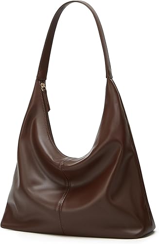 Miniatura 5 de Bolso de hombro de ante moderno para mujer, bolsa de mano, bandolera, bolso con asa superior, bolso para viajes, universidad, trabajo B Pu Beige