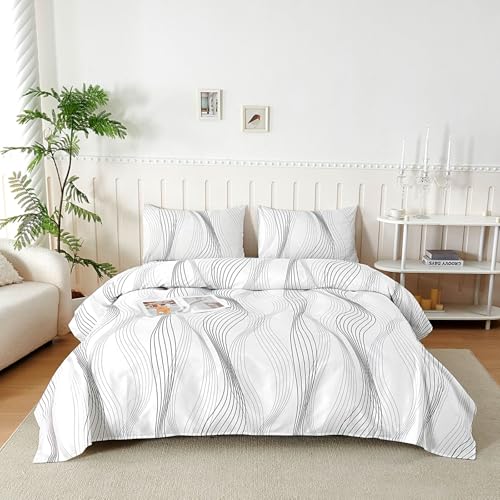 Juego de Sábanas 3 Piezas 120x190/200 cm, Sabanas Cama 120 Microfibra Cepillada Impresión,Sábanas Bajera Ajustable, Sabana Encimera Cama y 1 Funda de Almohada 50x80, Cinta