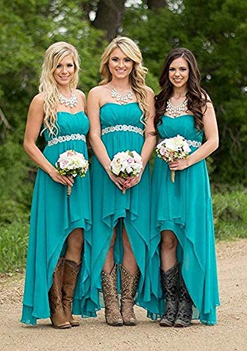 high low bridesmaid dress