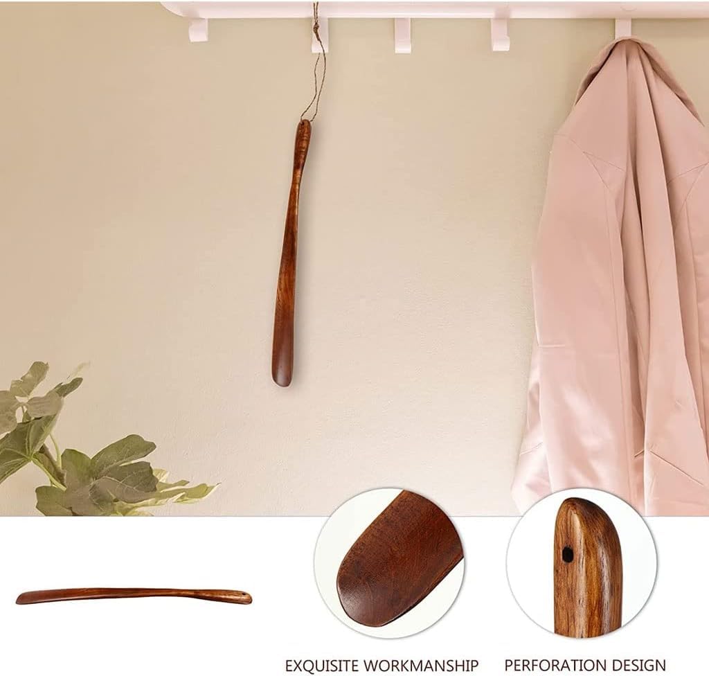 Schuhlöffel Aus Holz Mit Langem Griff, Schuhlöffel Aus Holz, Schuhlöffel Mit Langem Griff, Schuhlöffel Aus Holz, Schuhlöffel Für Den Haushalt, Für Erwachsene, Männer Und Frauen, Passend Für