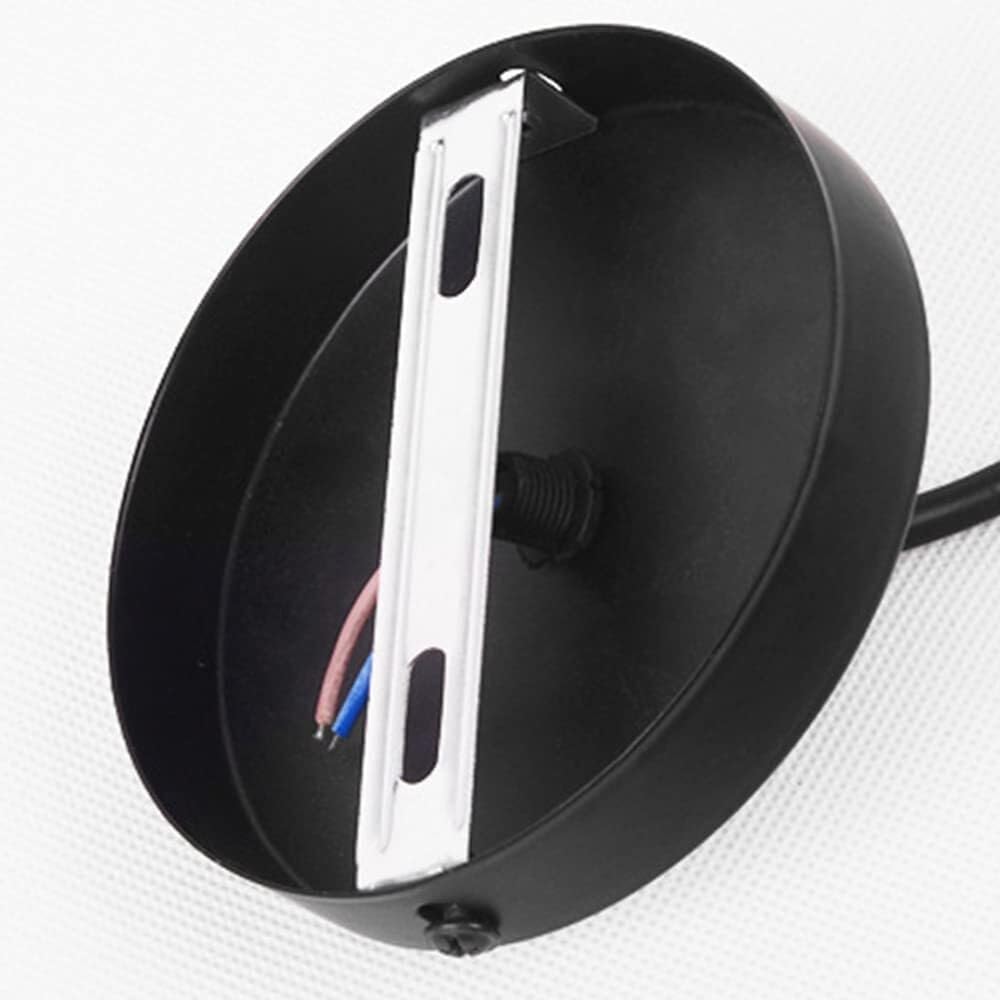 Genérico Lámpara de techo aluminio con suspensión cilíndrica y luces LED nórdicas, tubo largas creativas(6 * 30cm,White Light)