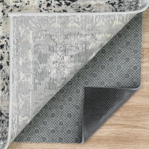 LINLA Dual Surface Felt+Rubber Non-Slip Rug Pad Cover