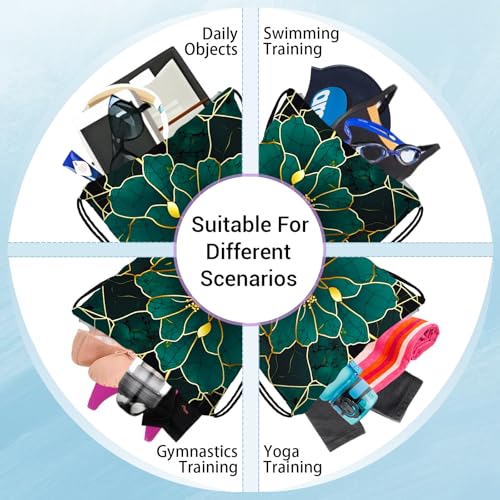 Image of Grip Bag for Gymnasts Small Drawstring Gymnastics Athlete Bag for Gym