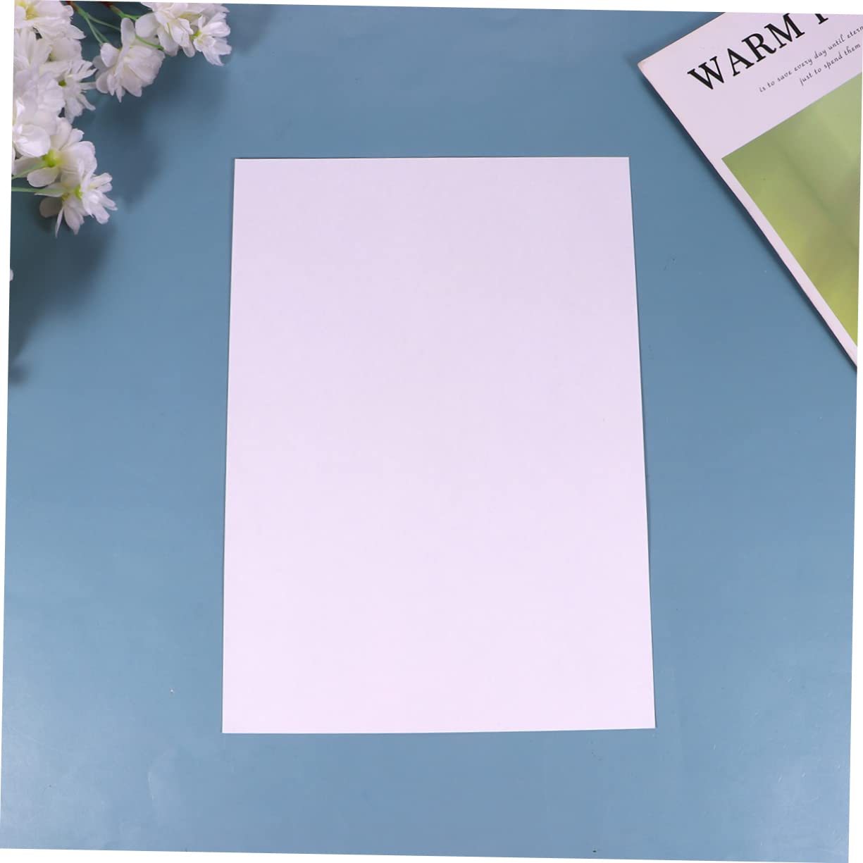 Garneck 100 Fogli A4 Di Carta Isolante Adesiva Bianca Per Etichette - Carta Antiaderente Per Rilascio Inchiostro - Ideale Per Progetti Creativi e Fai Da Te