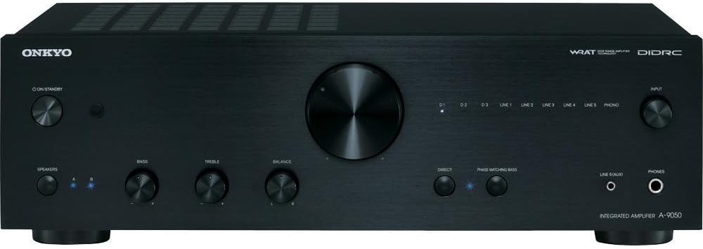 Onkyo A-9050 Integrated Stereo Amplifier (Black)