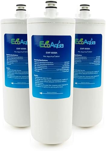 Miniatura 1 de EcoAqua Repuesto para filtro Aqua-Pure AP517, paquete de 3