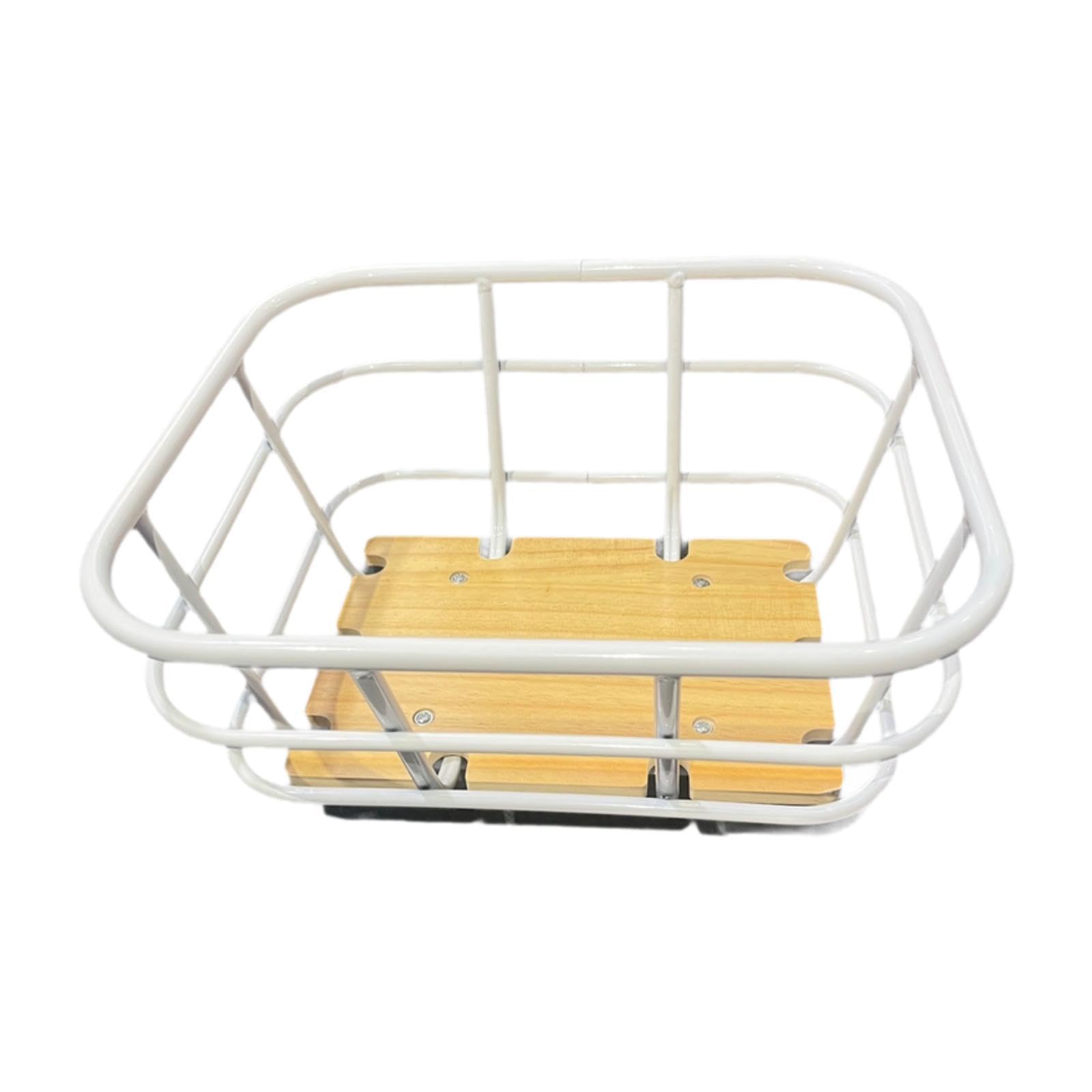 F Fityle Cestino Anteriore per Bici Portapacchi per Bicicletta Elegante, Facile da Montare, Leggero, Resistente, per portabiciclette. Cestino per Bicicletta