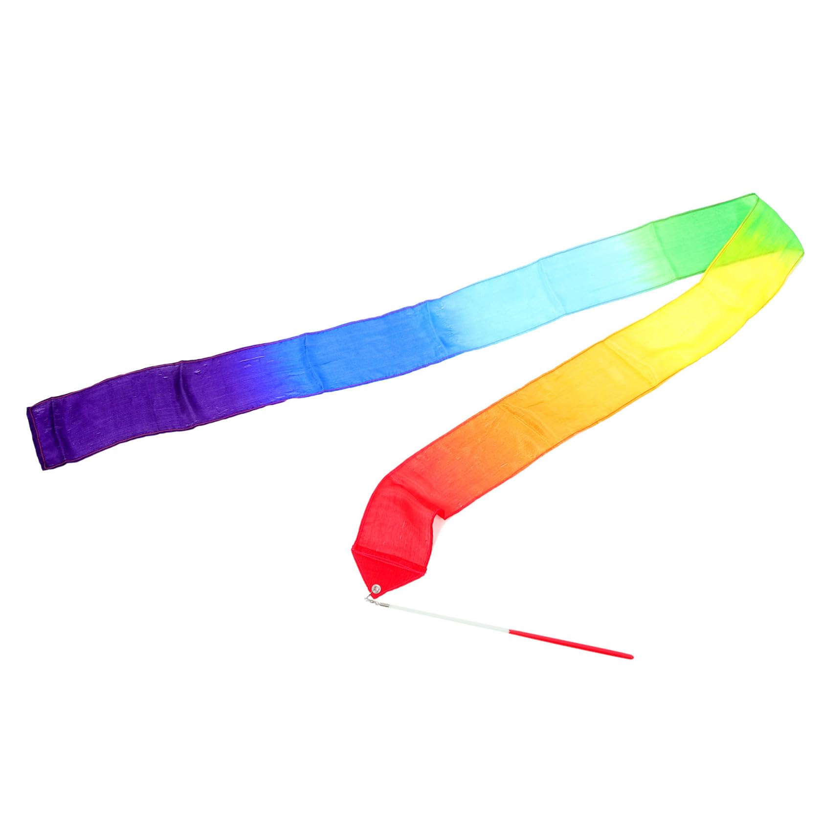 ifundom Gymnastikband Party Tanz-Streamer Gymnastik- künstlerische Tanzbänder tanzen Bänder farbige Gymnastikbänder Tanzbänder für Bandstange die Seide