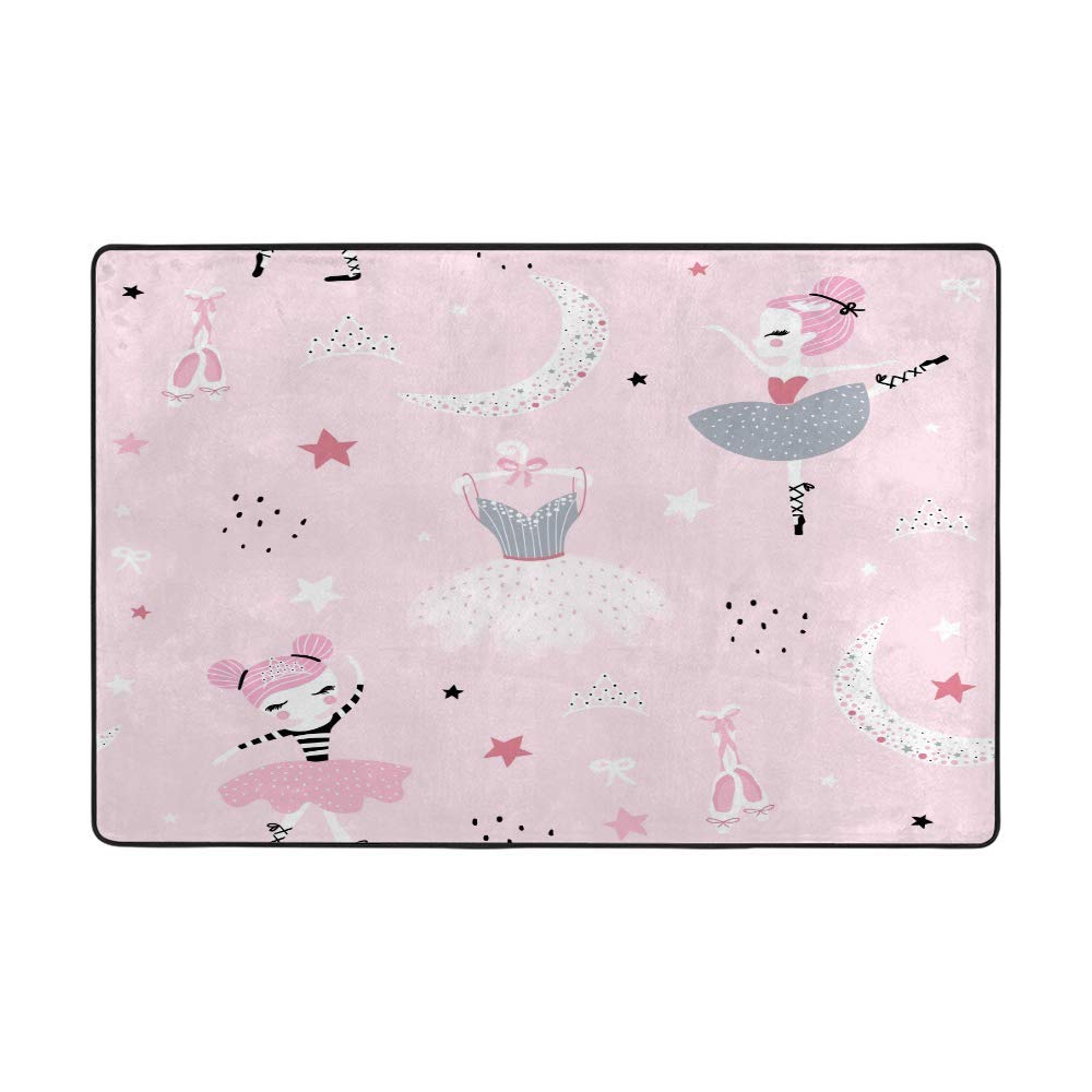 Tapis de sol en velours corail à motifs danse pour la décoration du salon