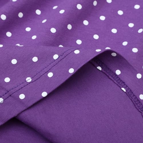 Image of Girls Cotton Long Sleeve Casual Cartoon Appliques Striped Jersey Dresses