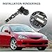 Rimamoka Intake Manifold Rotary Valve Assembly Compatible with 2002-2006 Honda CR-V Acura RSX Replace# 17120-PPA-A01