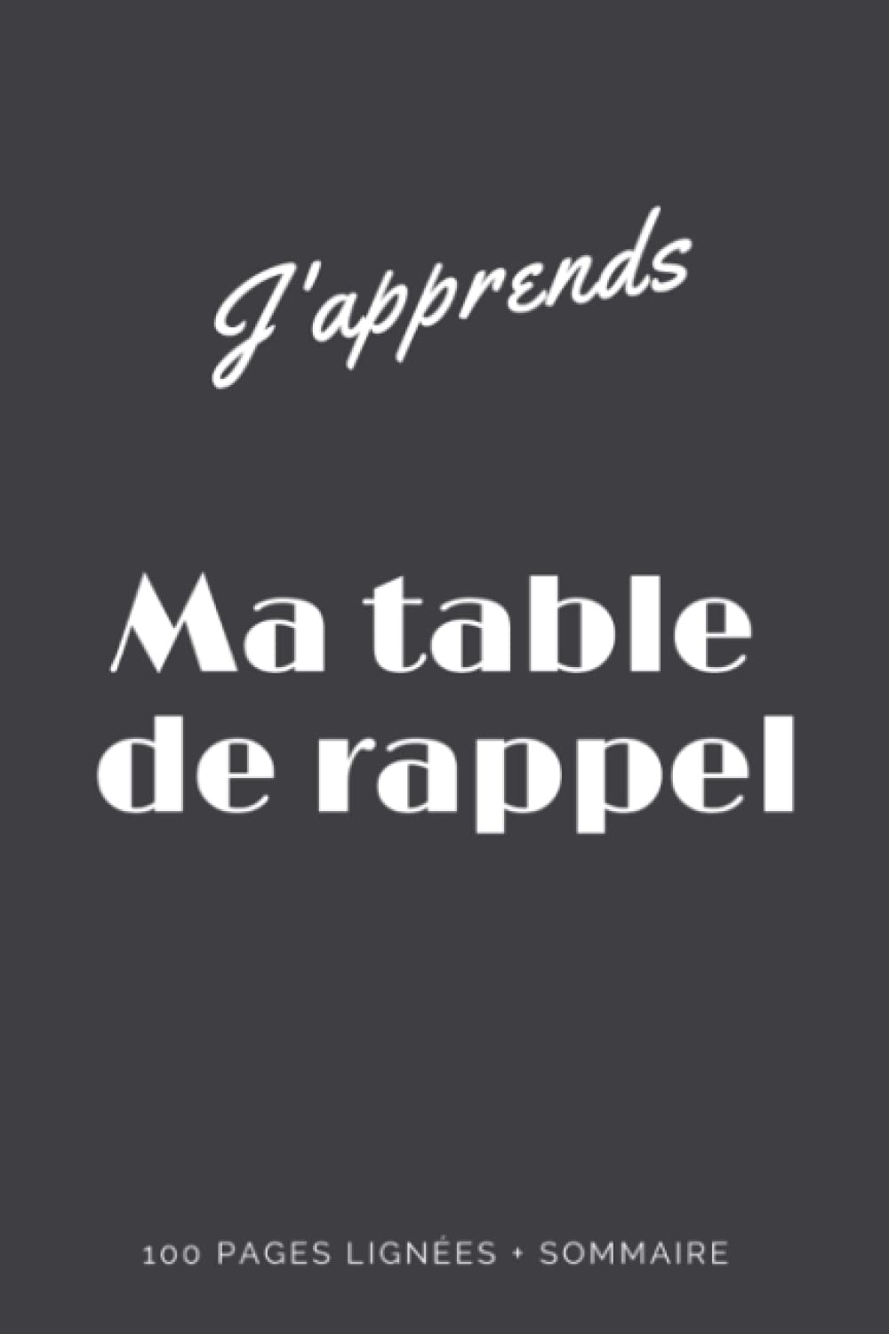 Buy Ma Table de Rappel: technique de mémorisation des numéros, chiffres ...