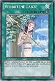  Yu-Gi-Oh Karte Verbotene Lanze BP01-DE084 + Yugi/Slifer Hülle