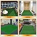 Sweethome Meadowland Collection Indoor and Outdoor Green Artificial Grass Turf Area Rug 6'6