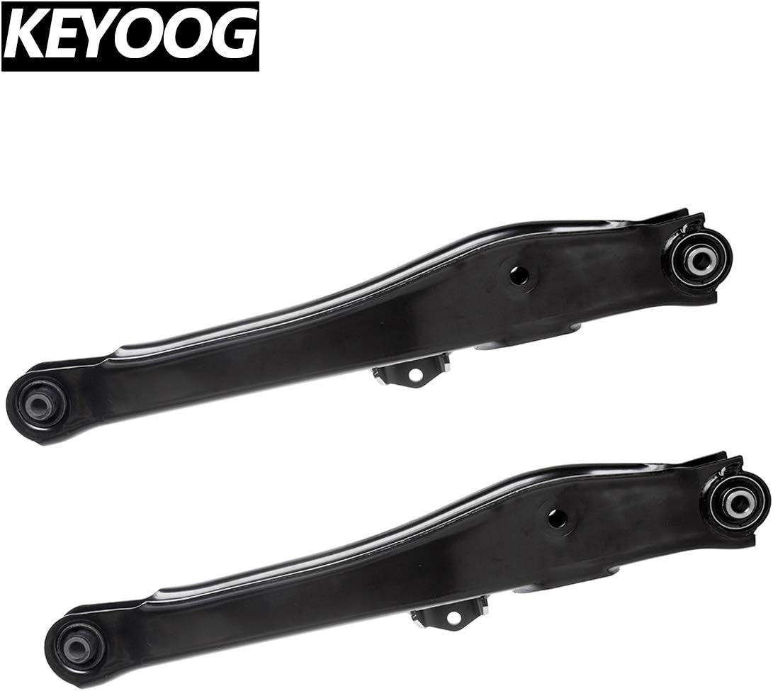 KEYOOG 2Pcs Rear Lower Control Arm For 2007-2012 Dodge Caliber,2007-2014 Jeep Compass Patriot (Except Off-Road Package) K641868 x2 Driver & Passenger Side Suspension