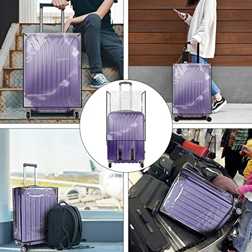 Cosmos 1 Pc Luggage Cover Clear Pvc Suitcase Cover Protector Travel Luggage Transparent Protective Cover Waterproof And Dustproof Luggage Suitcase Protector For Women And Men (28 Inch) #TOP5
