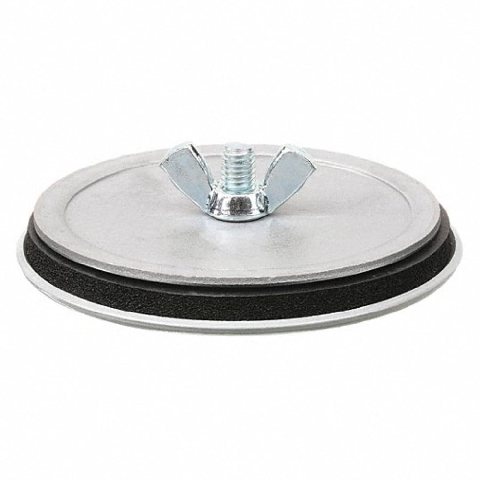 Knockout Seal, Gasketed, Oil Tight Hole Seals, 3 1/2", Steel, Gray Painted (1)