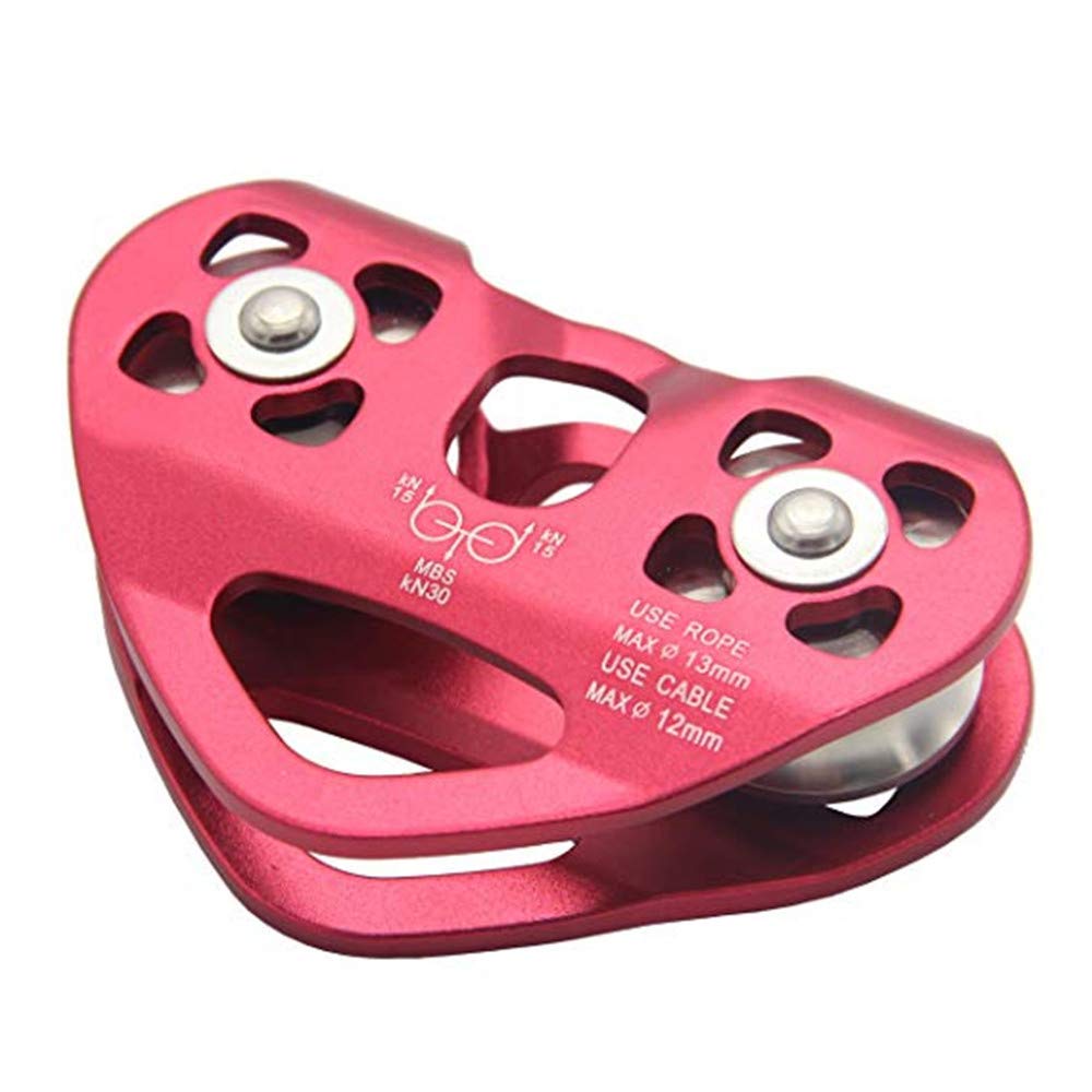 Buy YSYDE 30Kn Trolley Pulley With Ball Bearing Ropes Up to for Rock