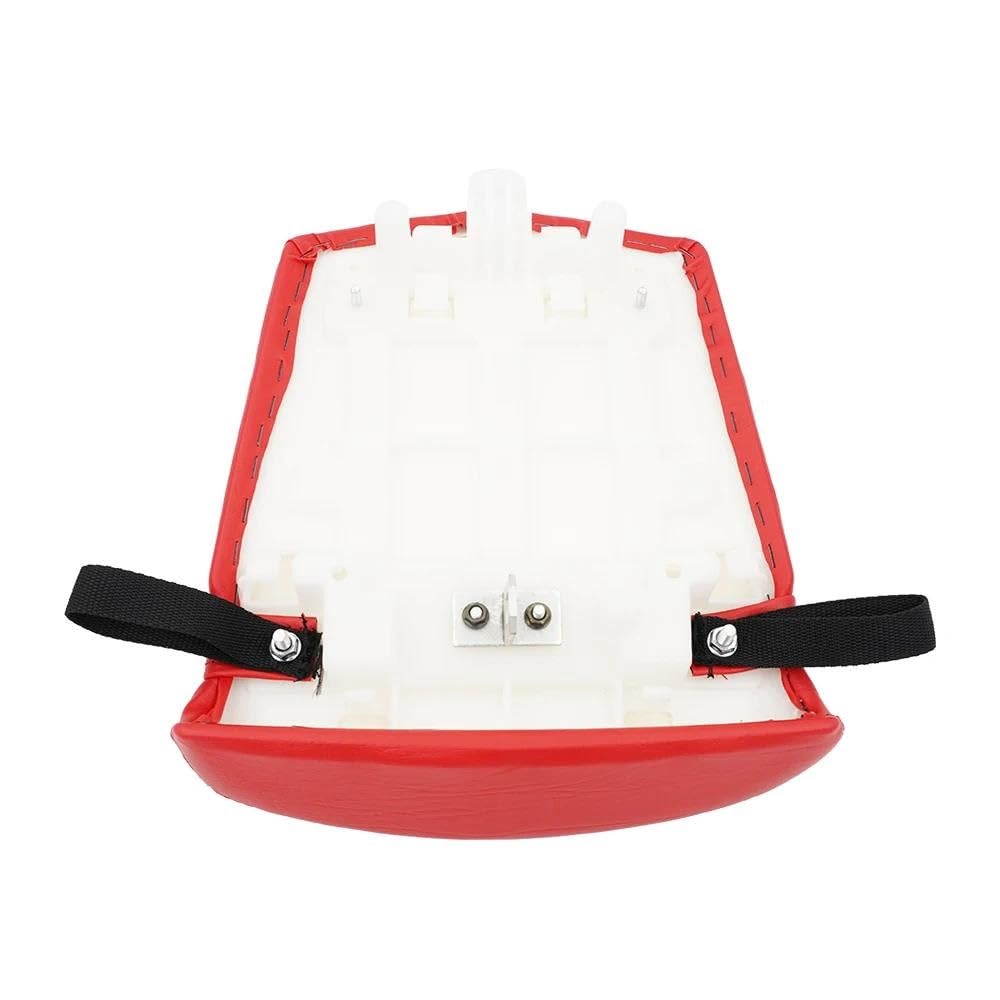 Cuscino Sedile Passeggero Passeggero Moto Nero Rosso | Sella Moto Comfort Per YZF R1 YZFR1 YZF-R1 2000 2001 Comfort Di Guida Su Lunghe Distanze