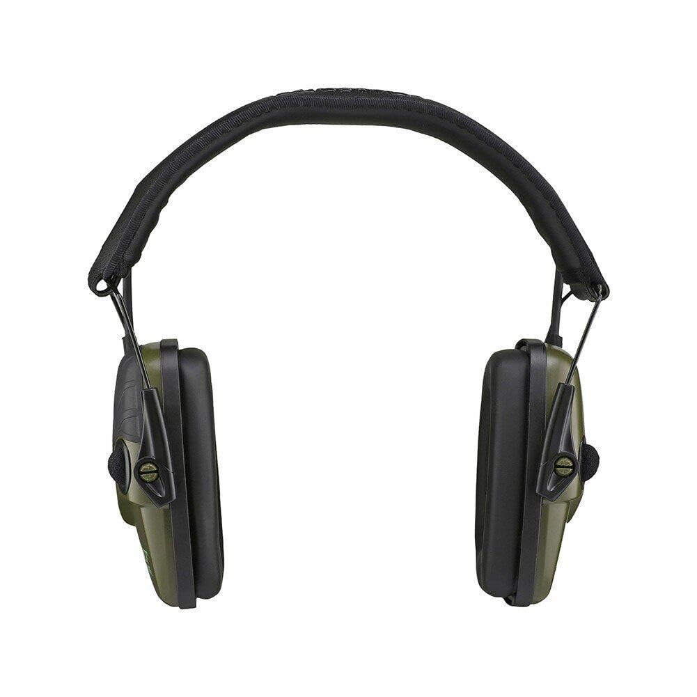 Auriculares con cancelación de Ruido Orejeras montadas en la Cabeza Protectores auditivos Plegables para fabricación de Disparos en la construcción