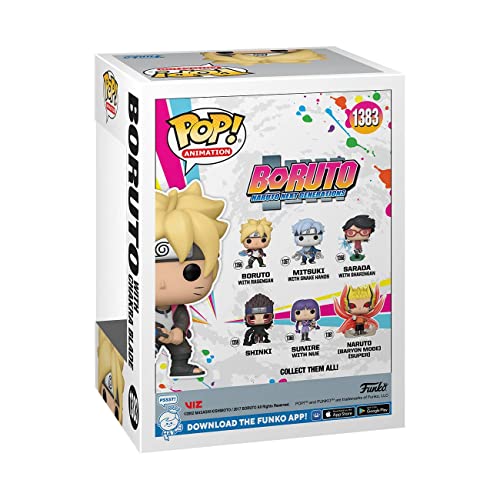 BORUTO POP ANIMATION N° 1383 BORUTO AVEC EPÉE DE CHAKRA AVEC CHASE - vue 5