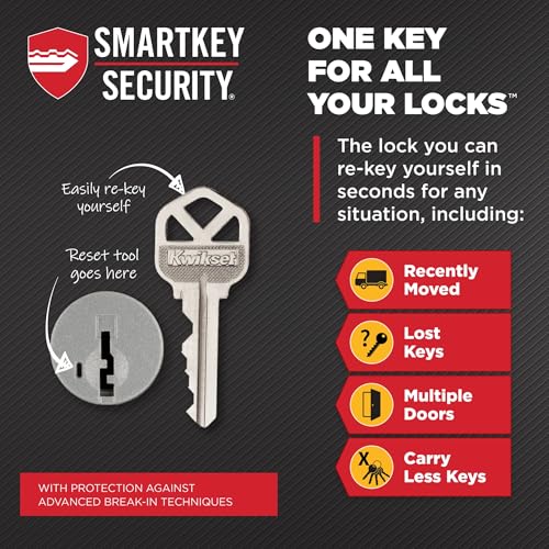Kwikset Prescott Front Door Handle No Lock, Entry Handleset Exterior with Interior Reversible Handed Lever, Non-Locking, Venetian Bronze, Deadbolt Not Included, with Microban Protection - Image 4