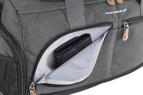 Image of Ultimate Gym Bag 2.0: The Durable Crowdsource Designed Duffel Bag with 10 Optimal Compartments Including Water Resistant Pouch