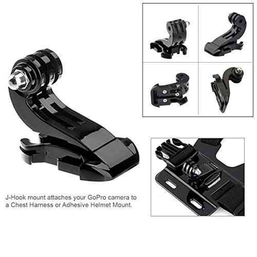 Image of VVHOOY Adjustable Chest Mount Harness for Gopro Hero 6 /5 Black Hero 4 Session AKASO EK7000 APEMAN FITFORT ODRVM Campark Action Camera Accessories