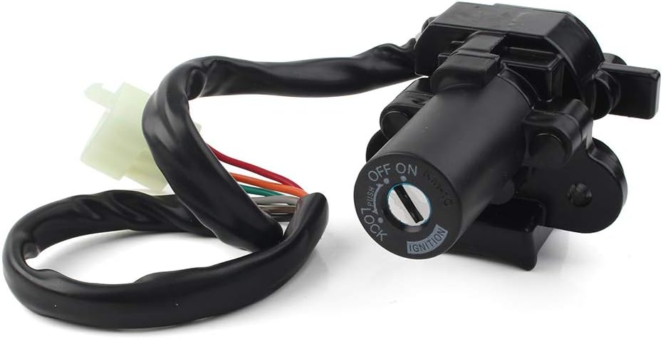 Three T Gas Tank Cap, Seat Lock & Keys, Switch Set for Kawasaki ZXR400 1991-1999, ZZR400 ZZR600 1993-2006, Ninja ZX9R 1994-1999, ZX7R 2000-2001, ZX7RR 1996-1997