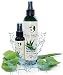 Organic Aloe Vera Spray Facial Toner With Cucumber Oil - Bundle with 8 fl oz and 2 fl oz Bottles