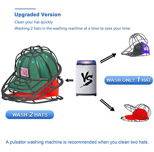 image for Coopache Coopche Hat Washer for Baseball Caps, Hat Washing Cage, Ballc