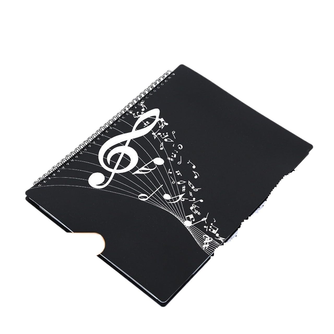 Folder na nuty papierowe. Uchwyt fortepianowe