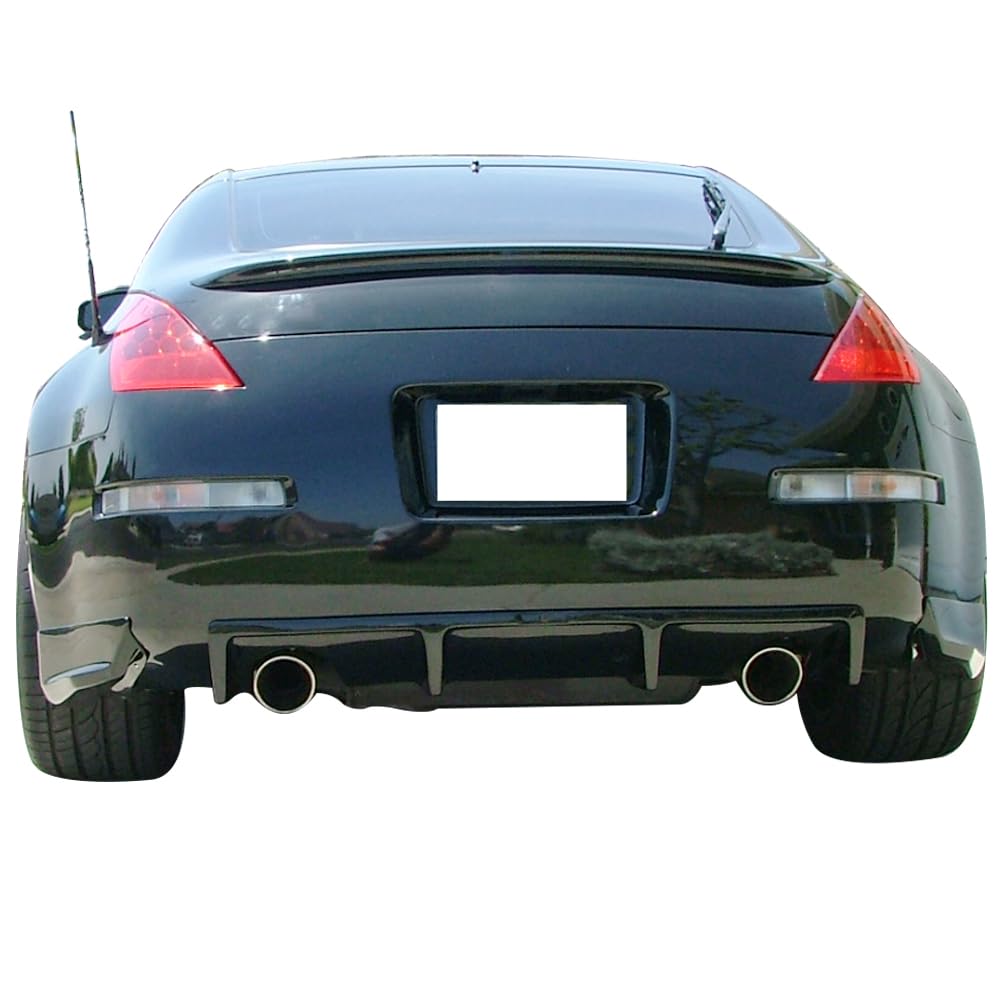 J Style Bumper Lip For 350Z ECOTRIC Rear Bumper Diffuser Lip For 2003 ...