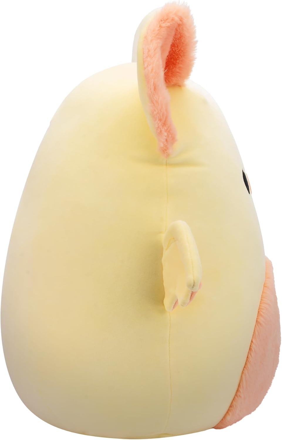 Squishmallows SQCR05482 16-Inch-Meghan The Cream and Pink Bat with Fuzzy Belly, Multicolour