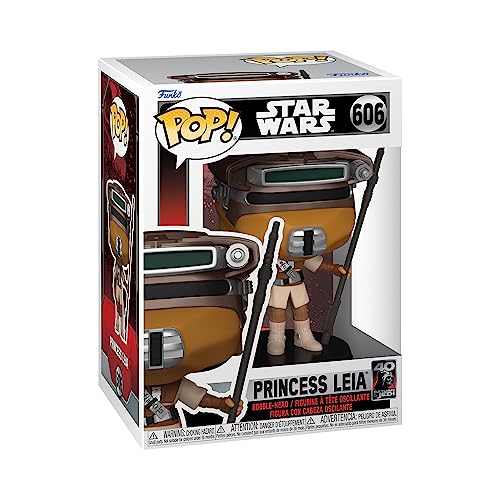 Funko, Toy Funko Pop! Star Wars: RotJ 40th - Leia - (Boushh)- Figura de Vinilo Coleccionable - Idea de Regalo - Mercancia Oficial - Juguetes para Niños y Adultos - Movies...