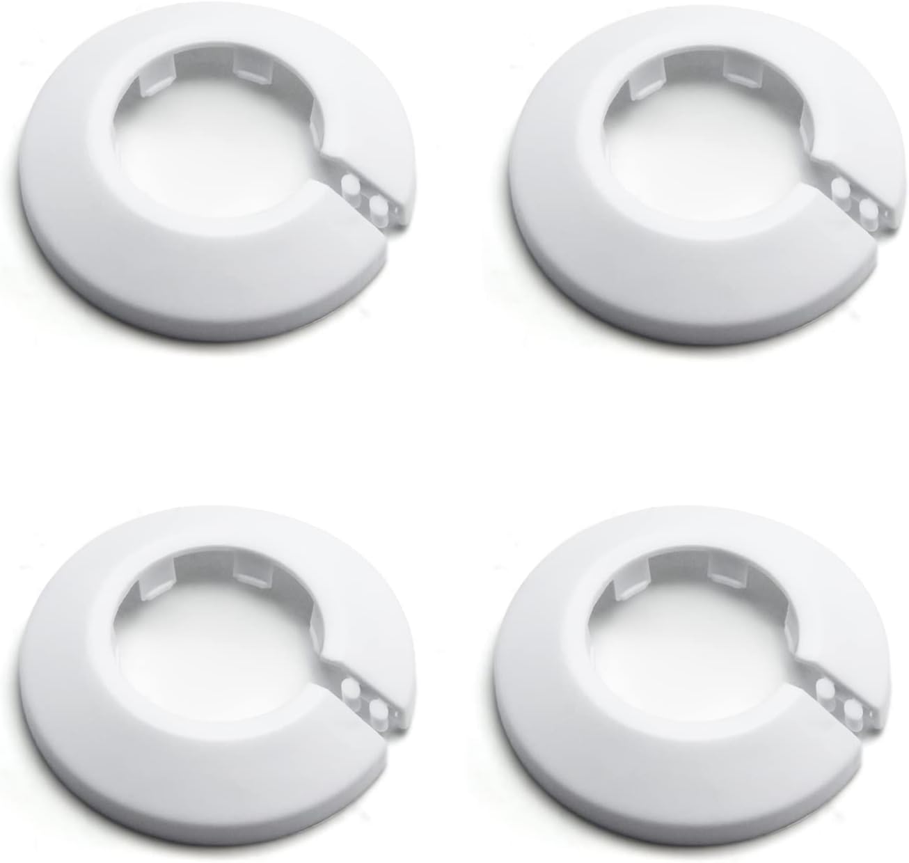 MroMax Flange Water Pipe Cover DecorationPP Plastic Water