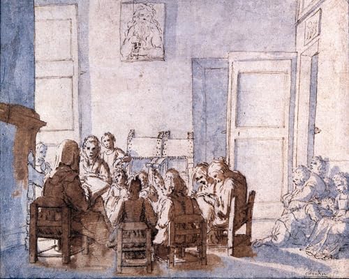 Cuadro decorativo de Jean Baptiste Simeon Chardin, lienzo impreso para pared de oficina 60x90