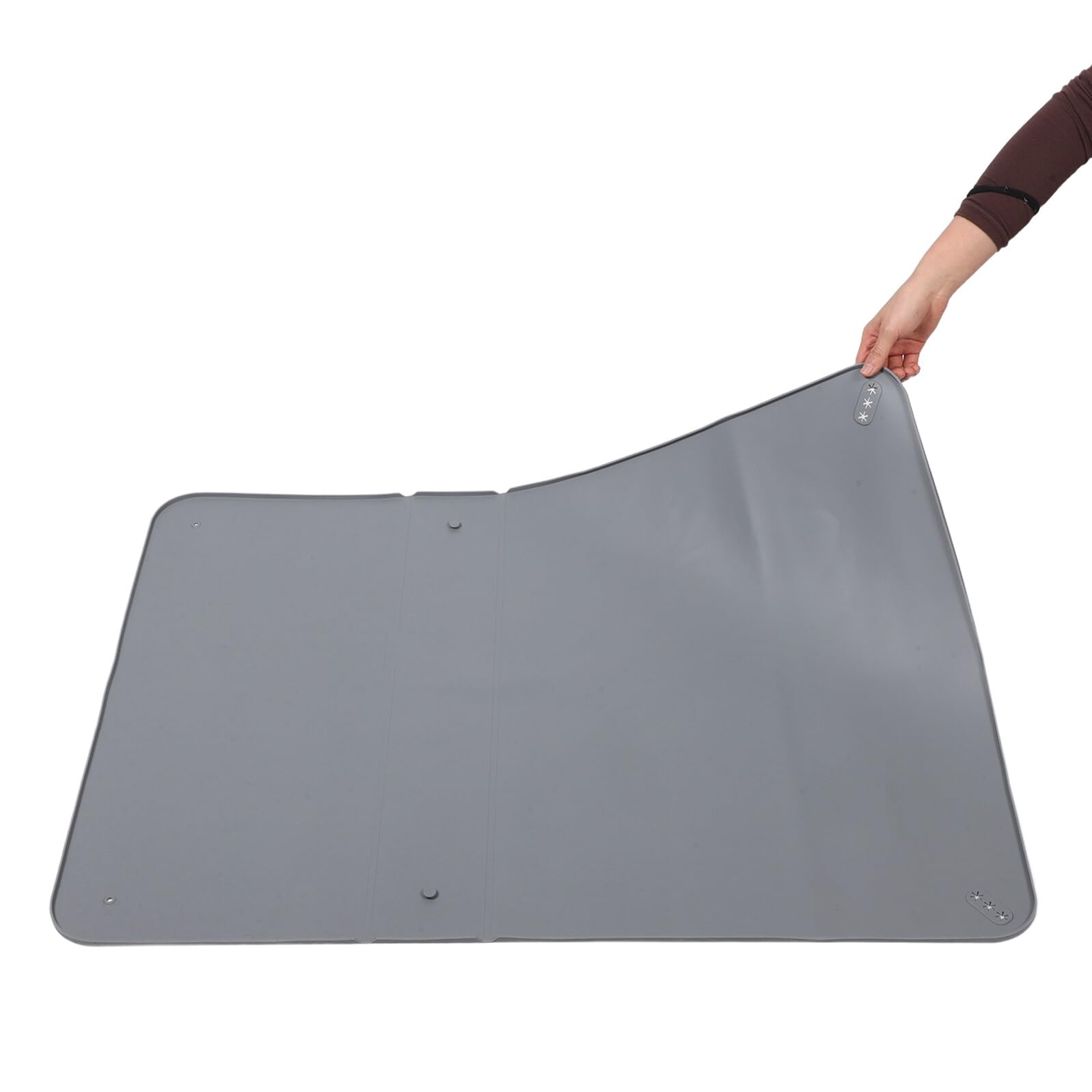 Veemoon Soporte con Ventosas Seguras de Silicona Antideslizante para Almohadillas de Orina de Cachorros para Entrenamiento y Protección de Suelo en Exteriores