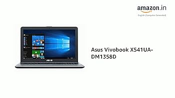 Asus Vivobook X541UA-DM1358D (Intel i3 7100U (7th Gen) / 4 GB DDR4 Asus Vivobook X541UA-DM1358D (Intel i3 7100U (7th Gen) / 4 GB DDR4