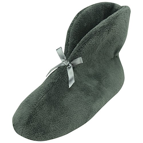 Forfoot women's winter house slippers comfort warm plush non slip…