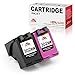 Mony Remanufacturéd Cartouches d'encre Remplacement pour HP 302 XL 302XL (1 Noir, 1 Tri-Couleur) Compatible avec HP Envy 4520 4525 4527 4521 Deskjet 3630 3632 3636 2130 Officejet 4657 4650 Imprimante