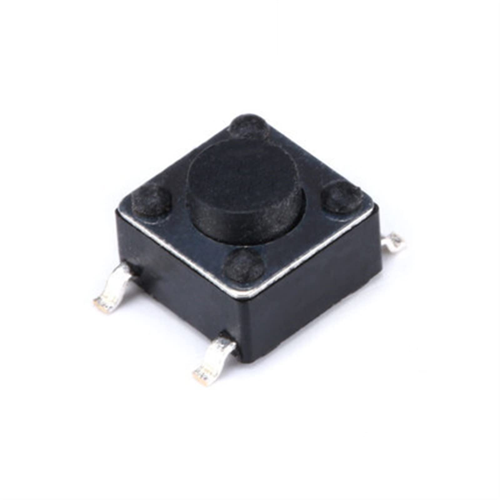 50Pcs 6 * 6 * 4.3/5/6/7/8/9/10mm Mini Micro Interruttore SMD 4 Pin Momentaneo Tattile Tatto Pulsante (Color : 6x6x4.3 in Bulk)