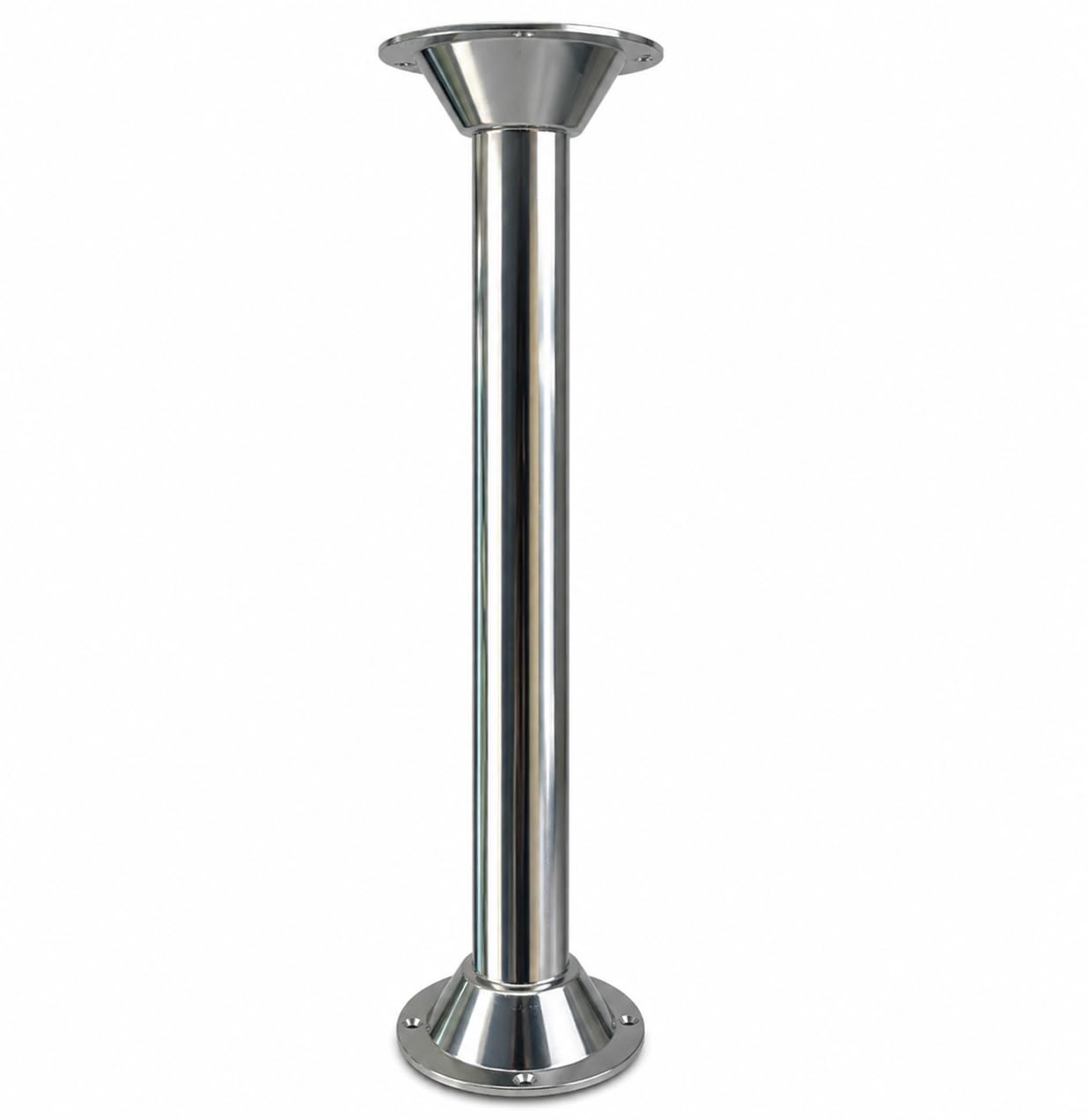 Pata de Mesa Camper y Caravana – CONICA para Furgonetas y Campers, Tubo 70 cm de Altura, Ligera y Resistente – Soporte Estable para Mesas en Autocaravanas