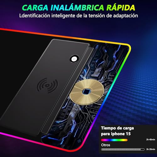 Listado y reviews de Alfombrilla RGB ratón - cinco favoritos. 14 Imagen adicional